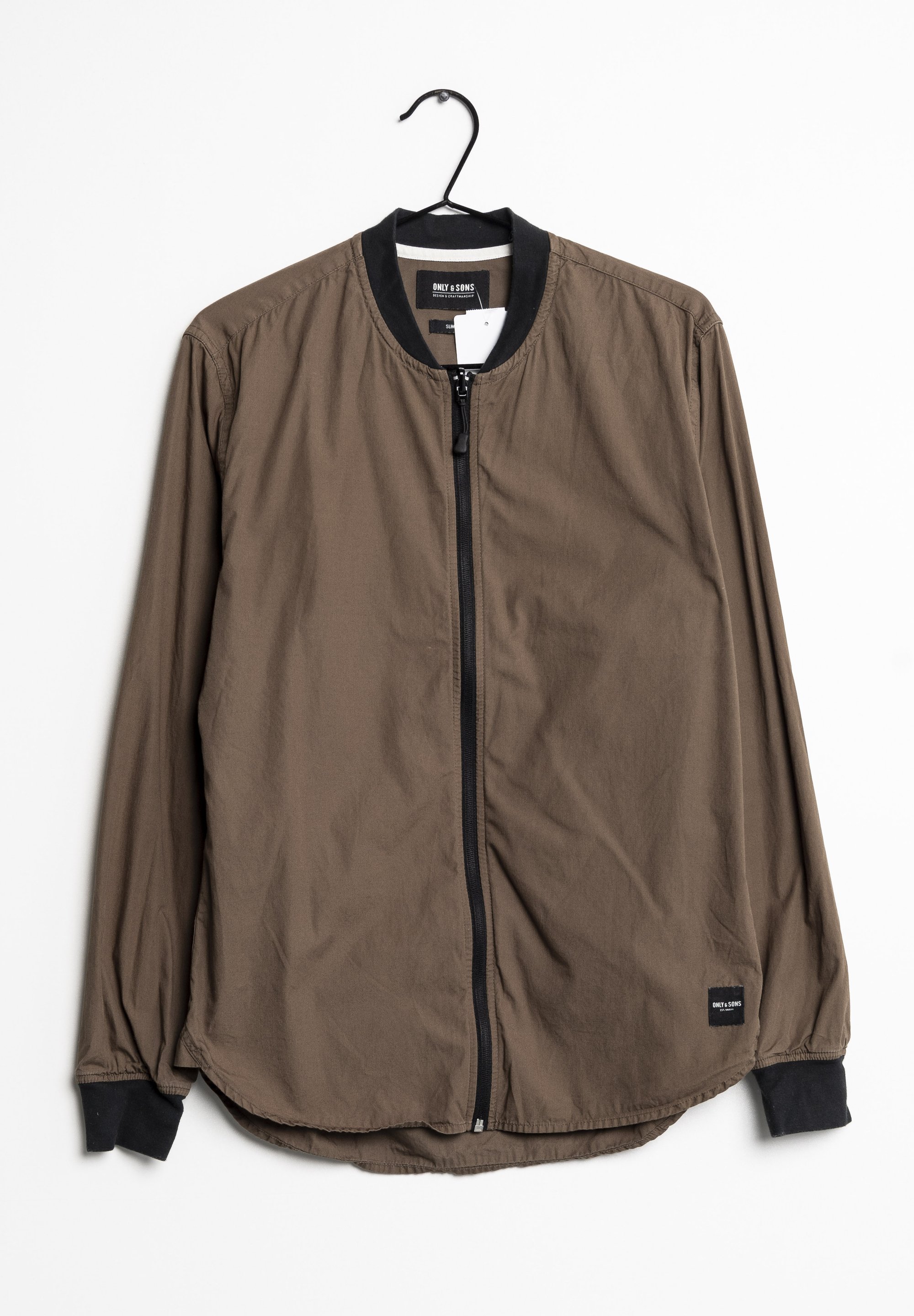 Only Sons Bomber Jacket green (Pre-owned) Zalando