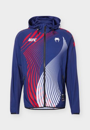 Venum, UFC WHITE HOUSE BY VENUM TRACK JACKET - Spordijakk - blue/white/red