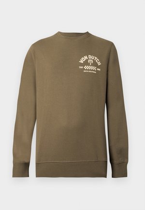 Von Dutch, CREWNECK - Sweatshirt - khaki