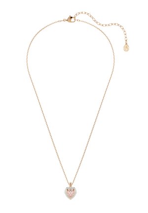 HEART CUT PAVÉ HEART  MIXED  - Colgante - white