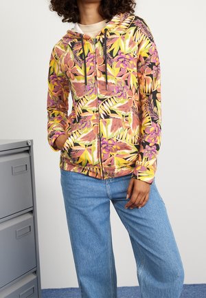 Sweater met rits - multi-coloured