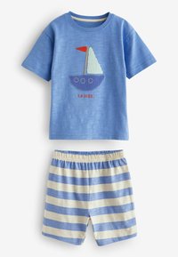 Next 3 PACK  REGULAR FIT - Pidžaamakomplekt - blue cream green whale
