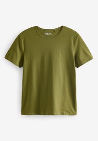 Next 5 PACK CREW NECK RICH - REGULAR FIT - T-shirt basic - blue shale white black khaki