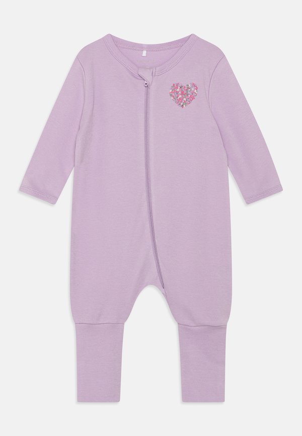 NBFNIGHTSUIT ZIP PETIT FLOWER 2 PACK - Pyjamas - pastel lilac2