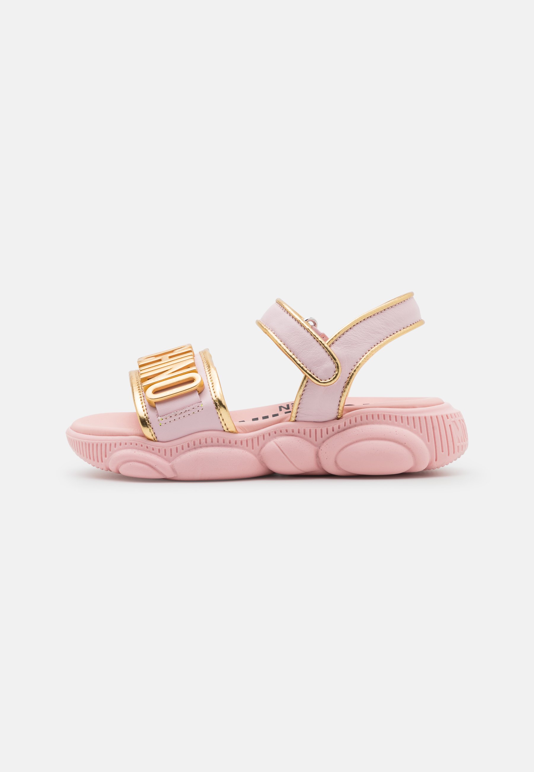MOSCHINO Sandalias - pink/gold/rosa - Zalando.es
