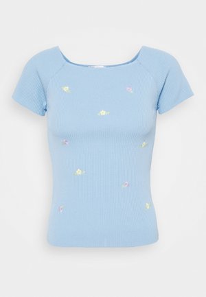 T-shirts print - blue