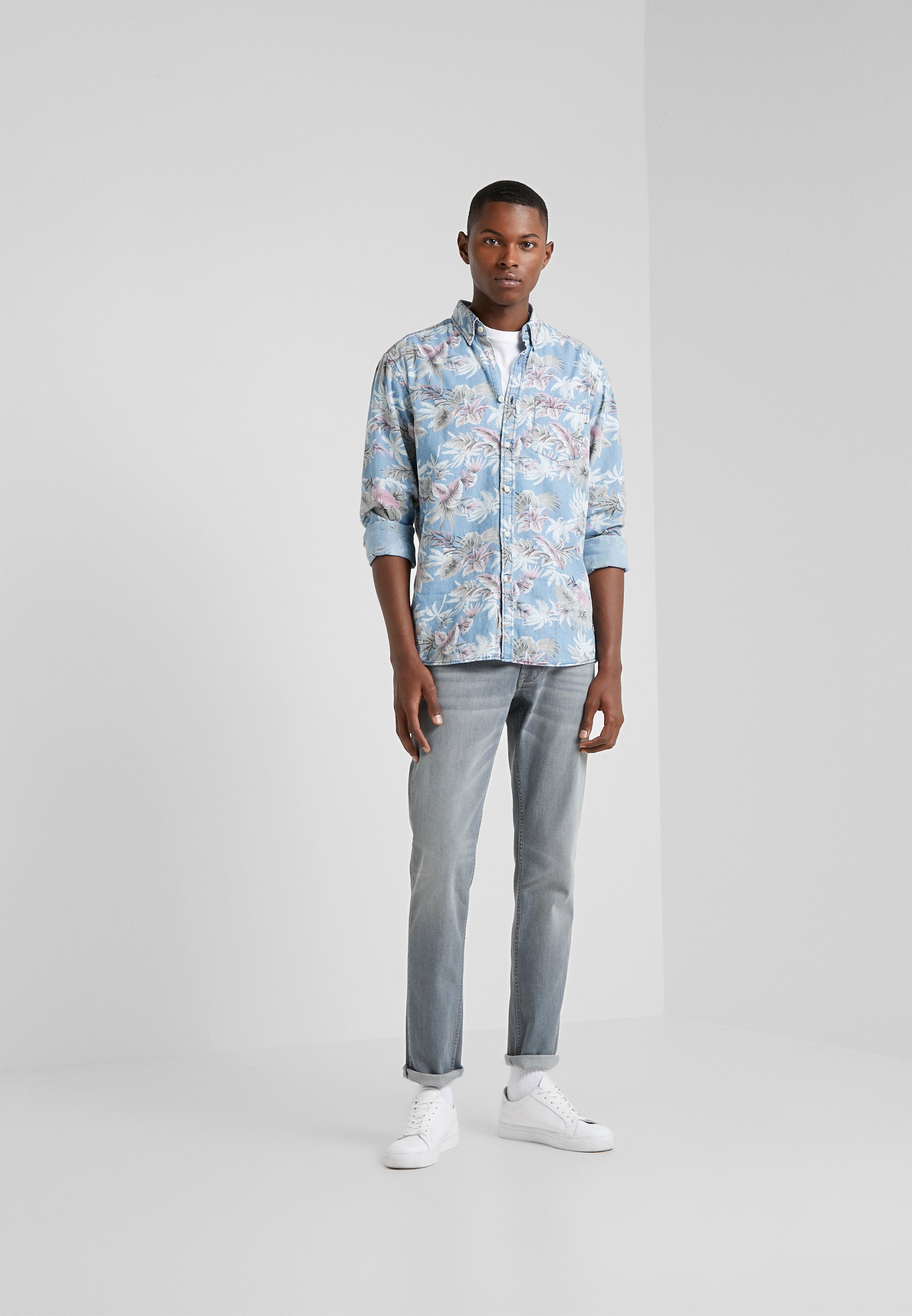 HKT by Hackett CHAM PALM TREE Skjorte chambray Zalando.no HKT by Hackett CHAM PALM TREE - Skjorte - chambray