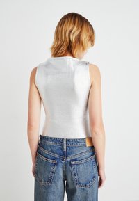 Weekday ANNIE BOATNECK - Top - silver