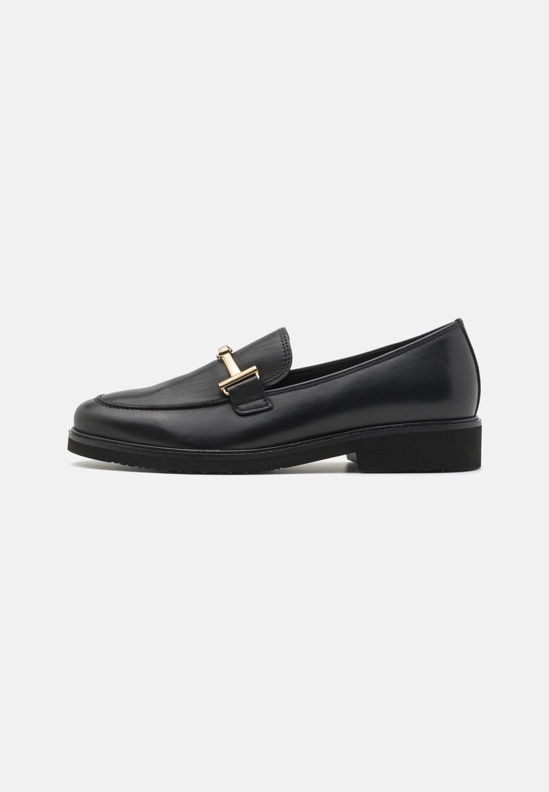 Gabor Pantofi slip-on - schwarz/gold