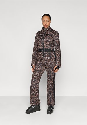 SKI KITZBUHEL PADDED JUMPSUIT - Zimná kombinéza - fancy brown