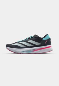 ADIZERO   - Chaussures de running sur route - carbon/crystal jade/flash aqua