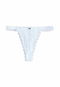 Self. Thong - white
