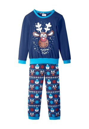 MIT WEIHNACHTSMOTIV - Pigiama - blue