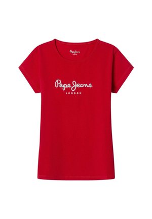 HANA GLITTER  - T-Shirt print - royal red