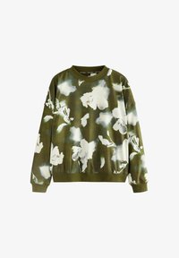 Wybrany, olive/green floral