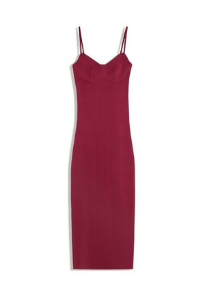 Bershka, DRESS - Robe de jour - red
