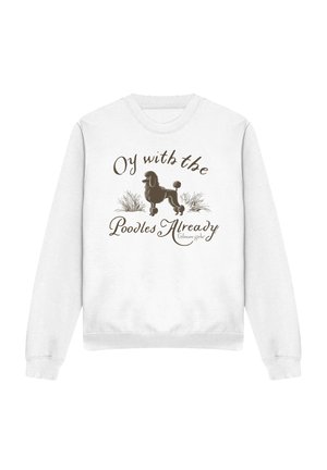 Cotton Soul, GILMORE GIRLS OY WITH THE POODLES - Sweatshirt - white