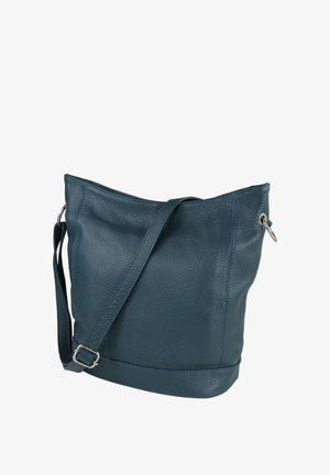DrachenLeder TOSCANTO  - Cross body bag - türkis