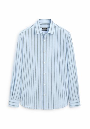 Massimo Dutti REGULAR FIT STRIPED - Camicia - dark blue