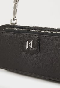 KARL LAGERFELD MONOGRAM POUCH - Rankinė per petį - black