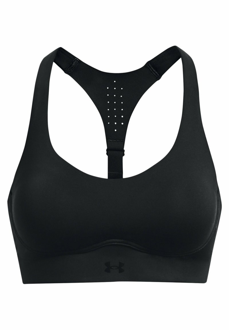 Under Armour Sport-bh met medium support zwart-metallic