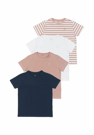 MULTI 4 PACK - Osnovna majica kratkih rukava - blue