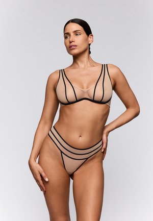 Sujetador sin aros - black