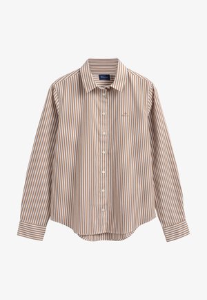 BROADCLOTH STRIPED SHIRT - Košile - warm khaki