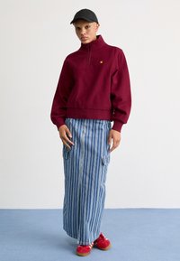 Carhartt WIP AMERICAN HIGH NECK - Pusa - malbec