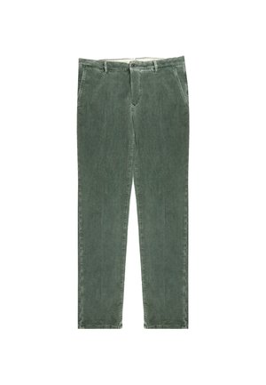 DÉLAVÉ - INCOTEX - Stoffhose - dark green