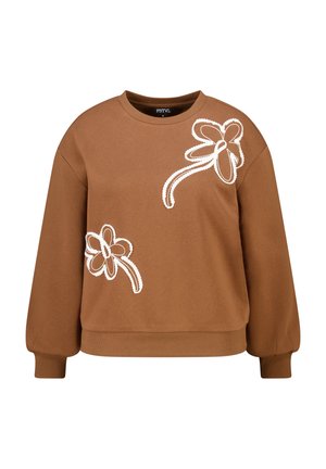MS Mode, MS MODE JUMPER NOT TRANSLATED - Sweater - camel