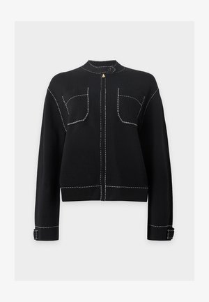 Paul Smith, WOMENS CARDI ZIP THRU - Gilet - black