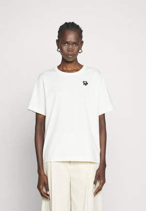 ERNA RELAXED - Pamata T-krekls - off white/black