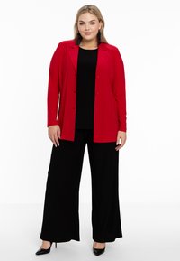 YOEK WITH LONG SLEEVES - Blazer - red
