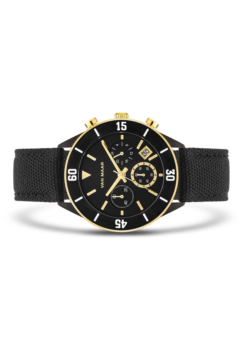 Herren Analoguhren | Van Maar FANTASTIC Chronograph schwarz - AW22069 Herren Analoguhren | Van Maar FANTASTIC Chronograph schwarz - AW22069