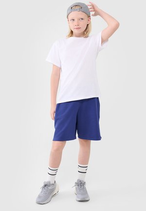 4F, 4F SPODENKI DRESOWE CHŁOPIĘCE - NIEBIESKIE 122 (6-7 LAT) - Short de sport - blue