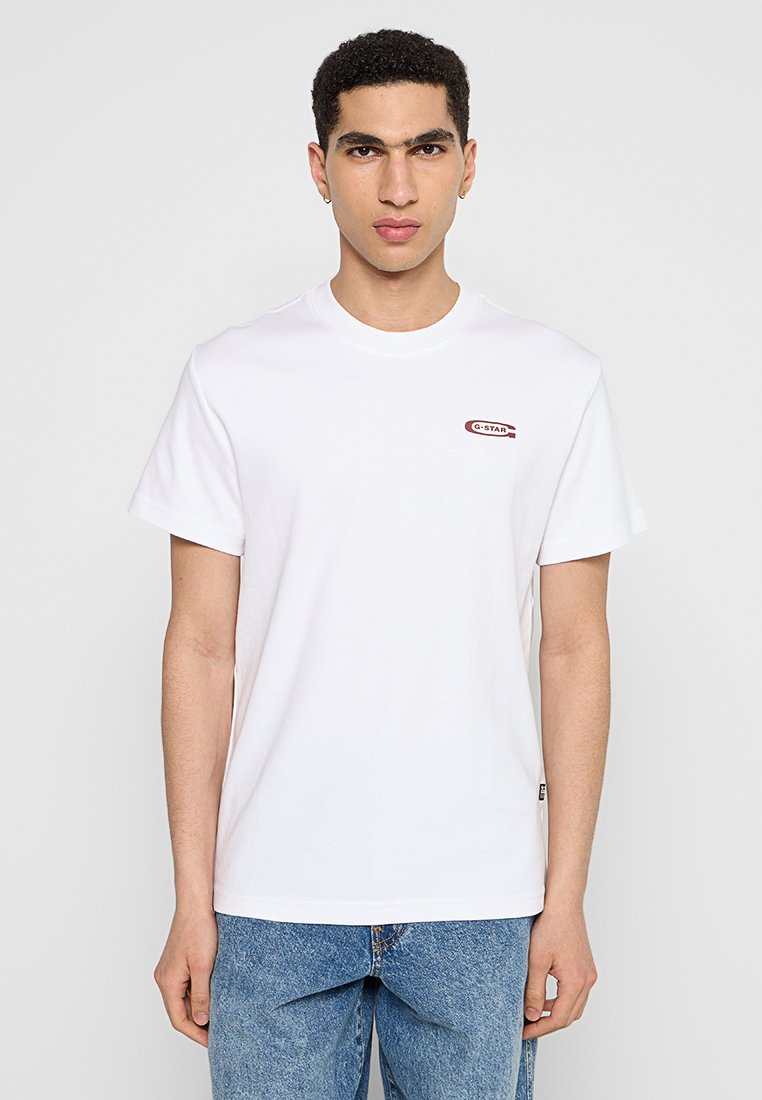 G-Star T-shirt print wit G-Star T-shirt print wit