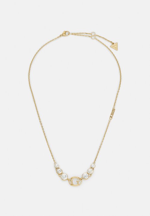 Pendientes GUESS Moon Phases - Acero Inoxidable Dorado - Modelo JUBE01195 - Joyería Elegante Para Mujer
