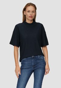 MIT STEHKRAGEN - Blouse - navy