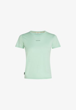 icebreaker, W MER 200 TECH LITE SS CROP SLIM TEE - T-shirt basic - mint