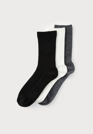 3-PACK - Strømper - black