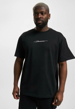 FLATBUSH - Print T-shirt - black