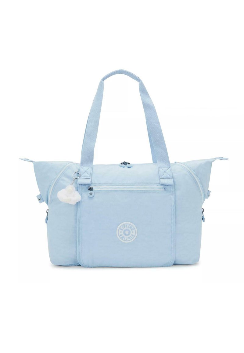 Kipling WELLNESS ART M - Handväska - frost blue block