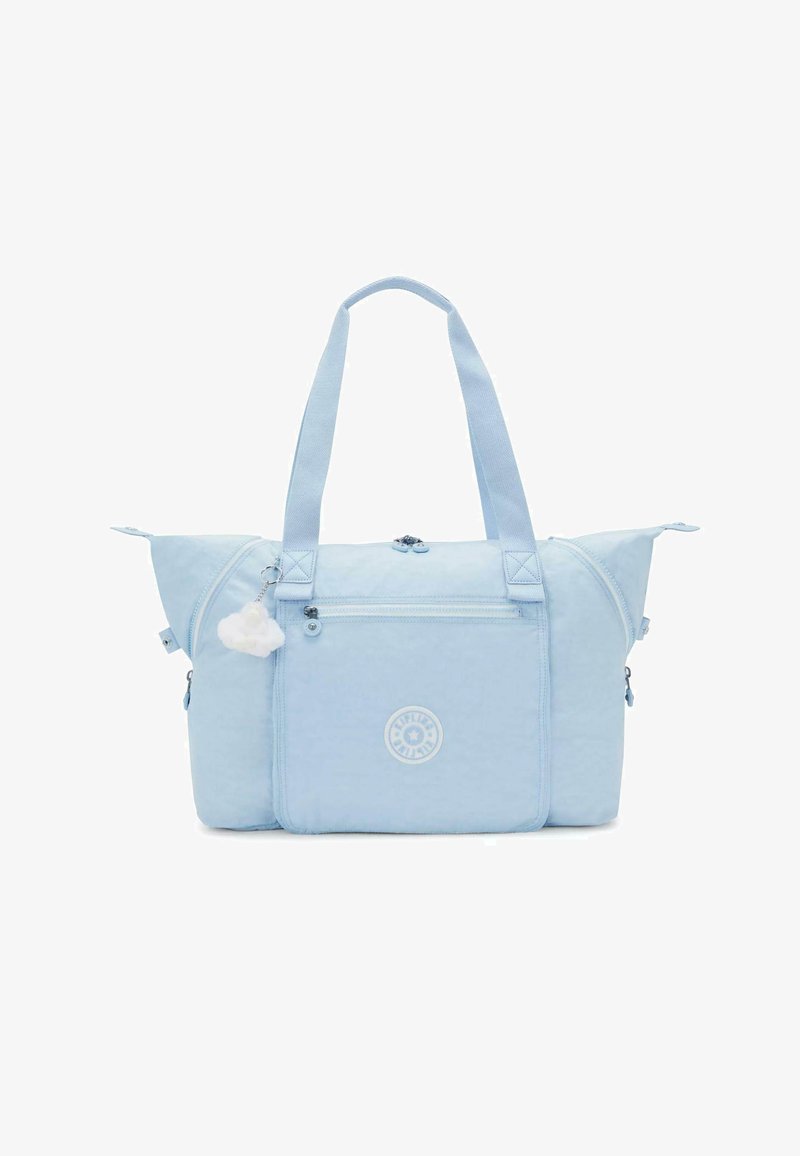Kipling WELLNESS ART M - Handväska - frost blue block