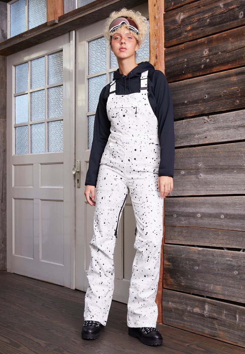 Burton WOMEN'S AVALON STRETCH BIB PANTS SnowboardHosen stout white