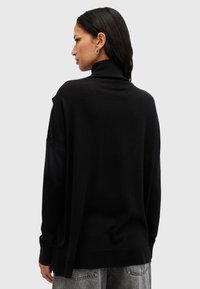 AllSaints BERN WRAP - Jumper - black