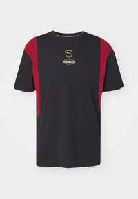 KING TEE - Camiseta estampada - intense red/black