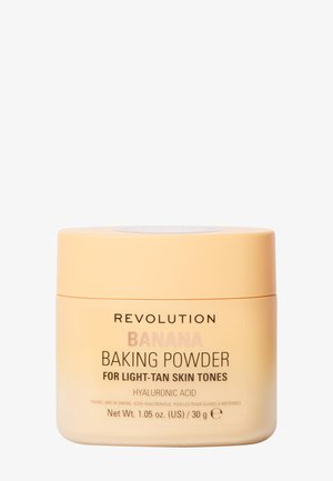REVOLUTION LOOSE BAKING POWDER - Poeder - revolution loose baking powder banana
