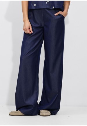 WIJDE KYLIE - Broek - navy