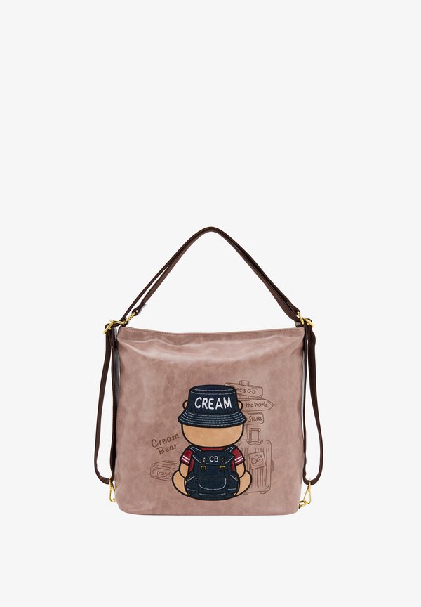 pop Cream Bear – Umhängetasche – rose